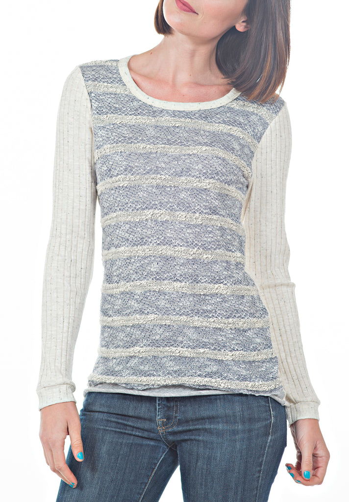 VNECK LONG SLEEVE TOP