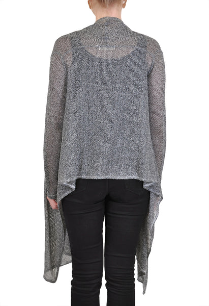HI-LO SHEER CARDIGAN