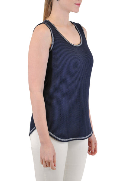 Contrast Stitch Tank