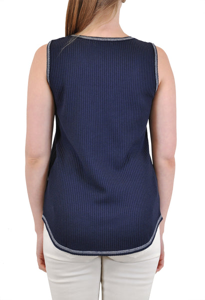 Contrast Stitch Tank