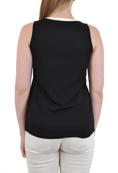 CONTRAST BINDING TANK TOP