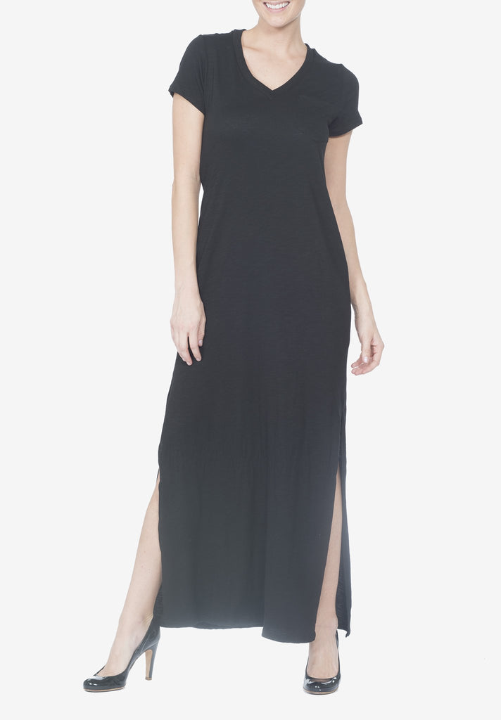 Side Slit Maxi Dress