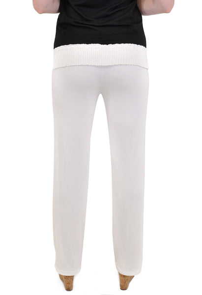 SHORT SLEEVE V NECK RIB TRIM