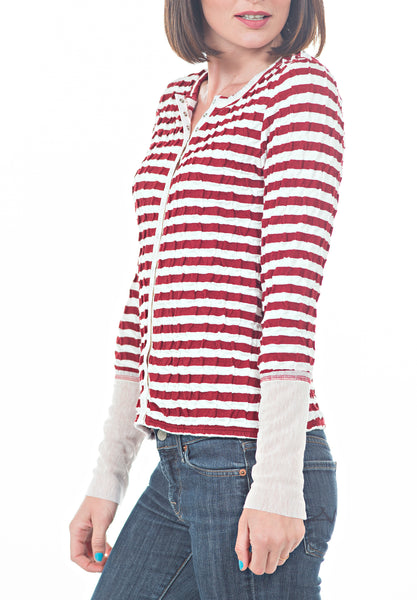 LS CREW NECK TOP - PTJ TREND: Women's Designer Clothing