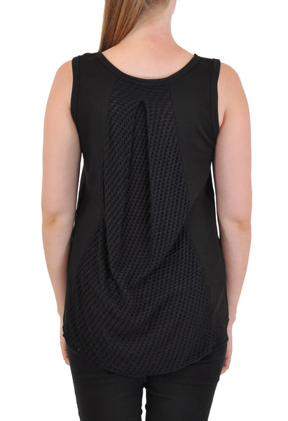 SLEEVELESS BACK GODET