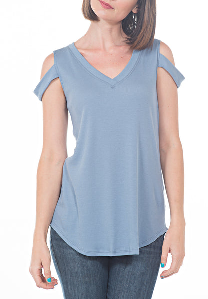 BASIC COLD SHLDR T - PTJ TREND: Women's Designer Clothing