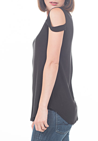 BASIC COLD SHLDR T - PTJ TREND: Women's Designer Clothing