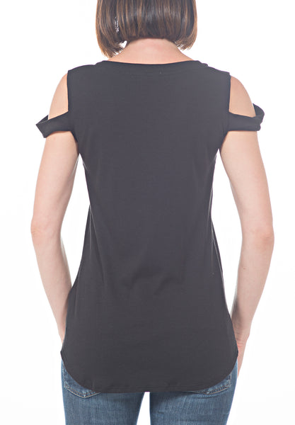 BASIC COLD SHLDR T - PTJ TREND: Women's Designer Clothing
