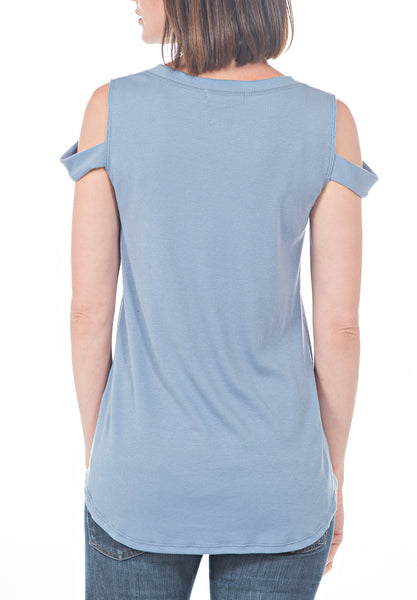 BASIC COLD SHLDR T - PTJ TREND: Women's Designer Clothing