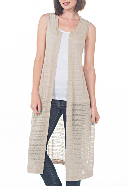 MAXI VEST - PTJ TREND: Women's Designer Clothing