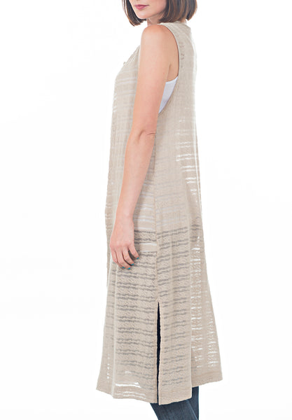 MAXI VEST - PTJ TREND: Women's Designer Clothing