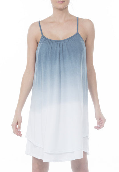 DIP DYE LOOSE DRESS - PTJ TREND: Women's Designer Clothing