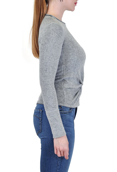 LONG SLEEVE SHERPA TWISTED FRONT