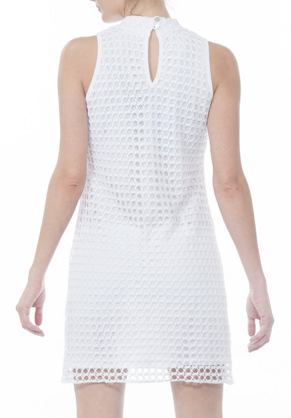 MOCK CROCHET DRESS - PTJ TREND: Women's Designer Clothing