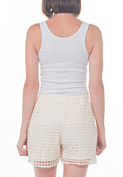 CROCHET SHORTS - PTJ TREND: Women's Designer Clothing