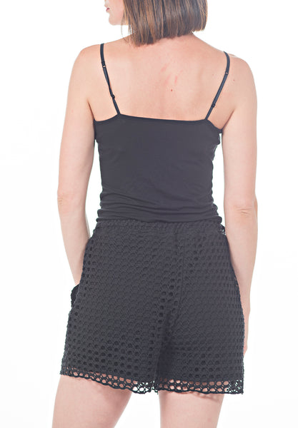 CROCHET SHORTS - PTJ TREND: Women's Designer Clothing