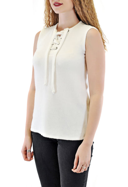 LACE UP FRONT TANK