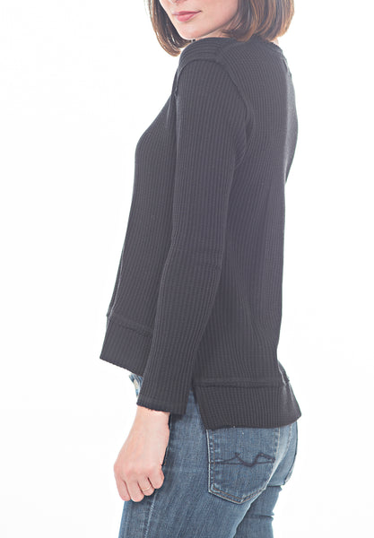 LS THERMAL TOP - PTJ TREND: Women's Designer Clothing