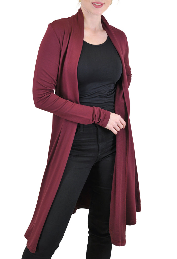 LONG FLOWY CARDIGAN