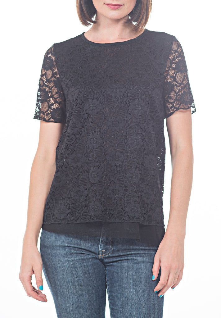 SS CREW NECK TEE
