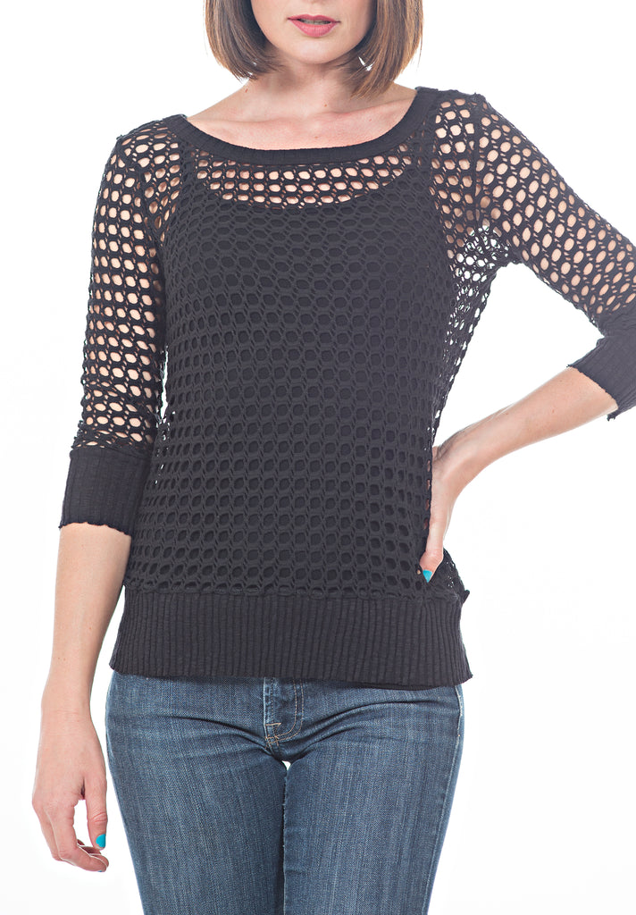 CROCHET SWEATSHIRT
