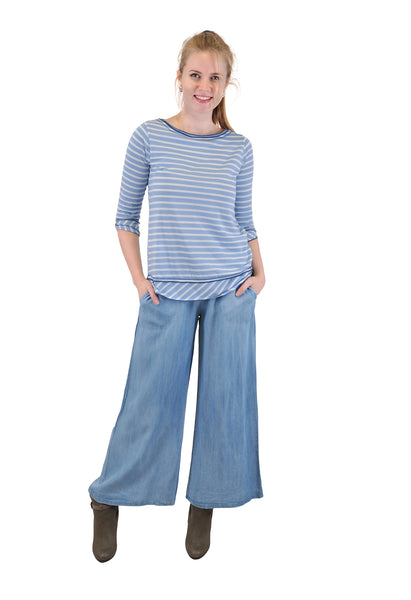 WIDE LEG PANTS WITH POCKETS