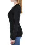 SHERPA SWEATER LACE GODET ZIP BACK