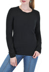SHERPA SWEATER LACE GODET ZIP BACK