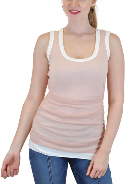 STRETCHED RUCHED TANK