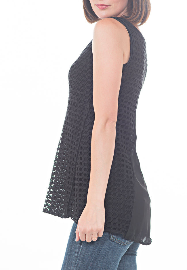 MY CROCHET TANK - PTJ TREND: Women's Designer Clothing