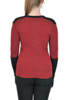 LONG SLEEVE RIB WITH SHOULDER YOKE