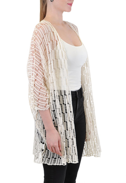 OPEN FRONT CARDIGAN / COVER UP