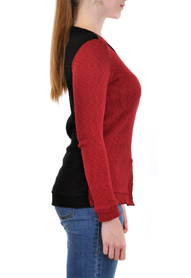 COLOR BLOCK SWEATER