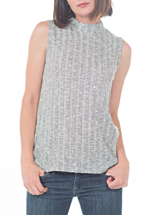 MOCK SLVLESS TANK - PTJ TREND: Women's Designer Clothing