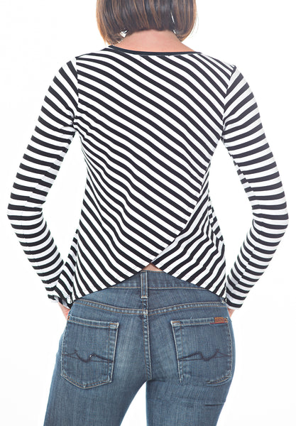 STRIPED TOP - PTJ TREND: Women's Designer Clothing