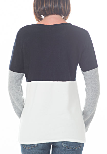 COLOR BLOCK SWEATSHIRT - PTJ TREND: Women's Designer Clothing