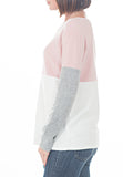 COLOR BLOCK SWEATSHIRT - PTJ TREND: Women's Designer Clothing