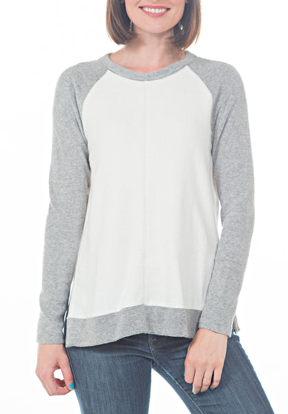 RAGLAN SLEEVE SWEATSHIRT