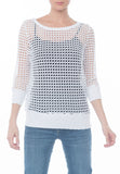 CROCHET SWEATSHIRT - PTJ TREND: Women's Designer Clothing