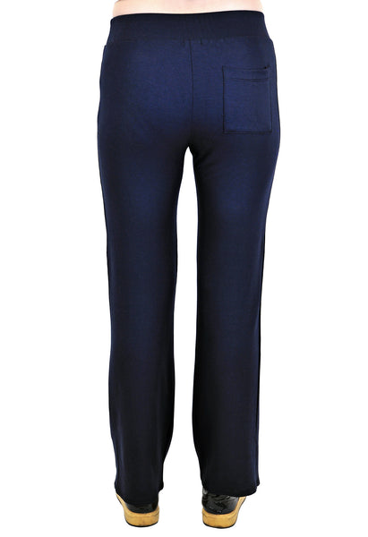 STRAIGHT LEG PANTS WITH FRONT BUTTONS