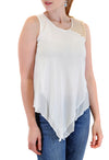 TANK WITH CROCHET