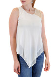 TANK WITH CROCHET