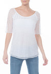 CROCHET TOP - PTJ TREND: Women's Designer Clothing