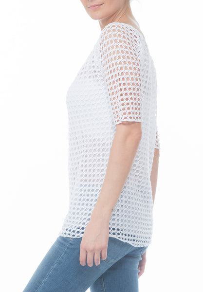 CROCHET TOP - PTJ TREND: Women's Designer Clothing